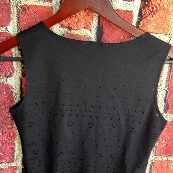ANDRIA LIEU collection black tank top size small - Picture 7 of 9